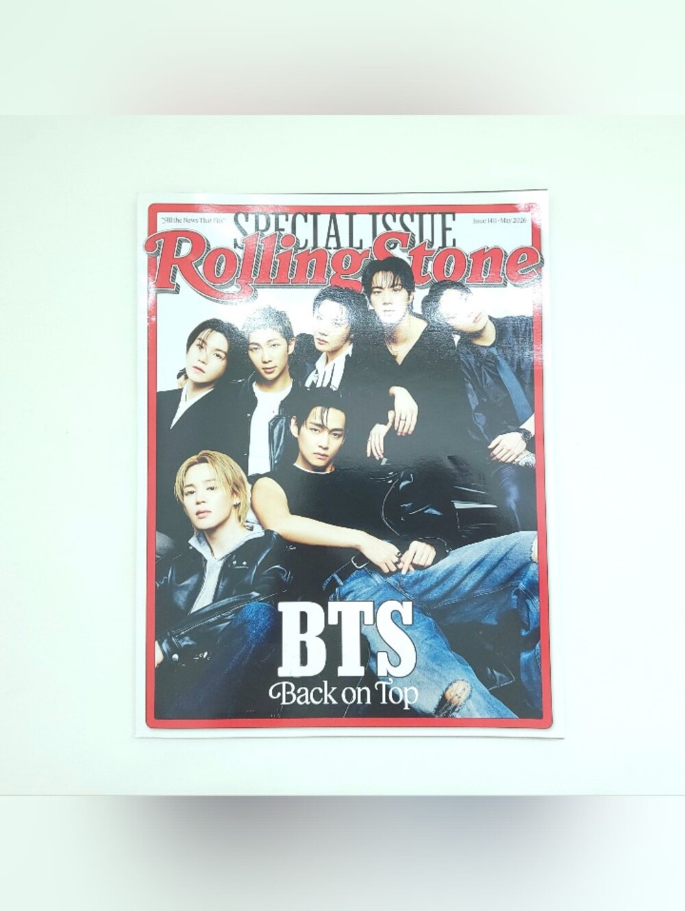 Rolling Stone Magazine May 2026 BTS Cover Special Issue 1411